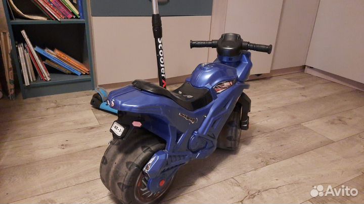 Детский мотоцикл беговел