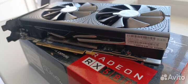 Видеокарта rx580 8gb sapphire pulse