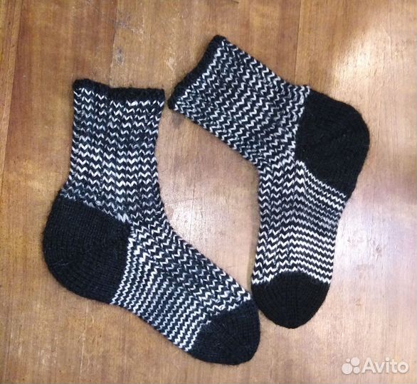 Носки вязаные