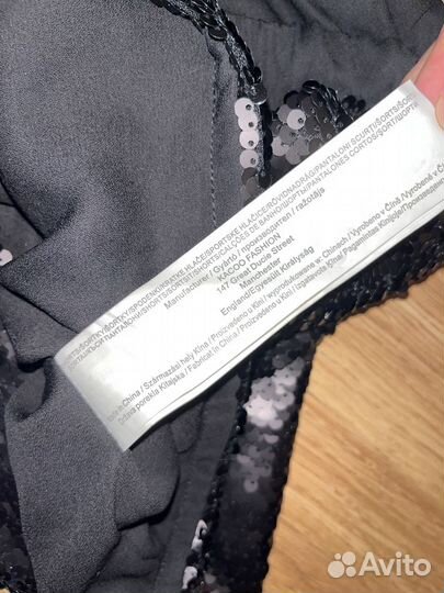 Шорты с пайетками M