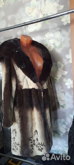 Шуба норка натуральная
