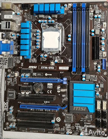 Материнские платы LGA 1155 1156 1151 1150