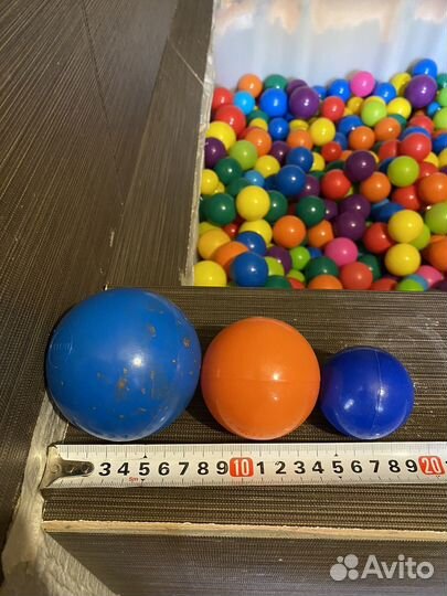 Пластиковые шарики для сухого бассейна