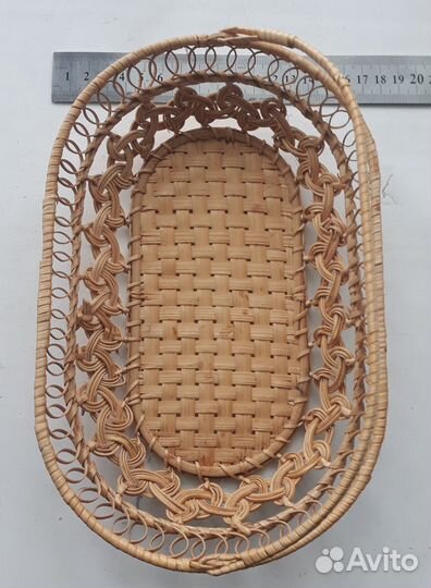 Корзиночка,Тарелочки,Хлебница Плетеные из Бамбука