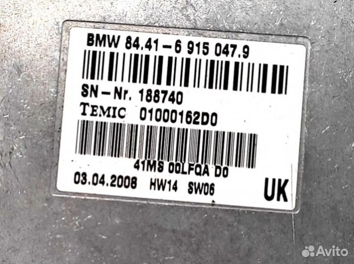 Блок управления телефоном BMW X3E83