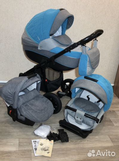 Коляска adamex neonex 3в1