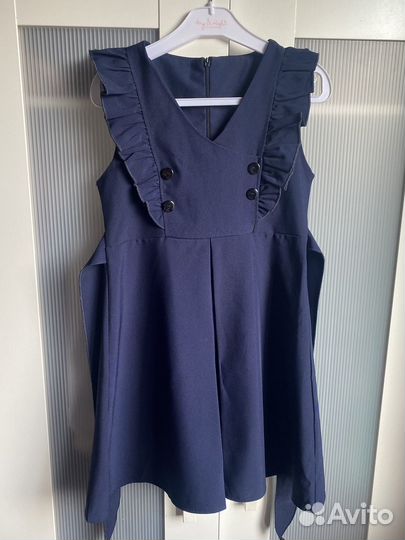 Сарафан школьный р-р 128-140