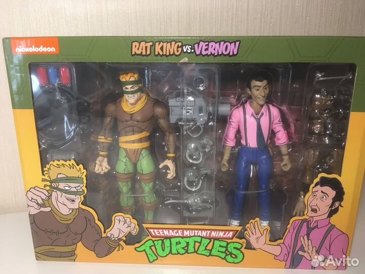 Фигурки Rat King vs Vernon (neca)