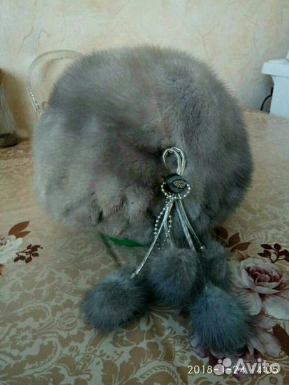 Шапка норковая