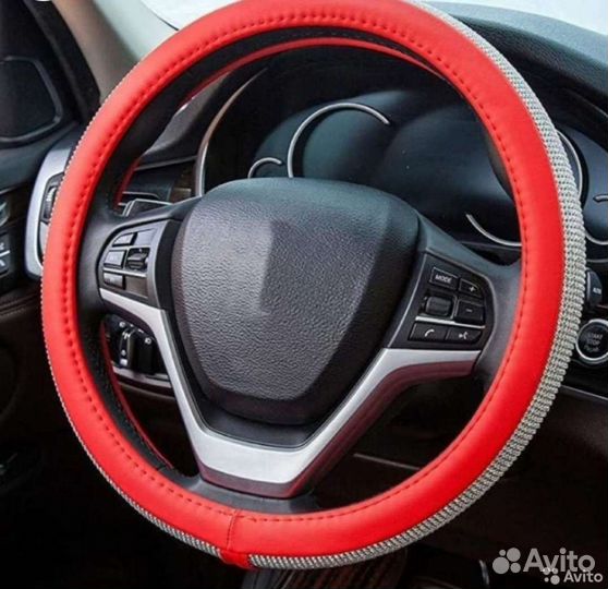 Оплетка на руль новая