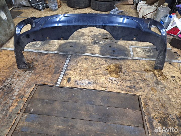 Юбка заднего бампера и расширители арок bmw x5 f15