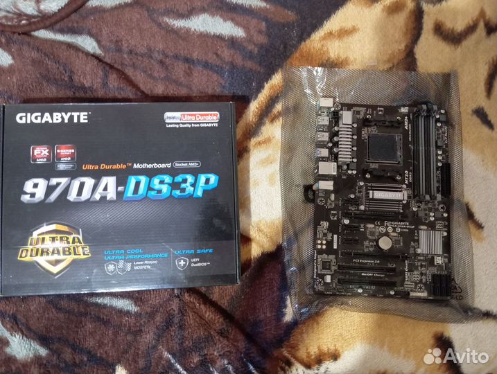 Материнская плата Gigabyte ga 970a ds3p socket AM3