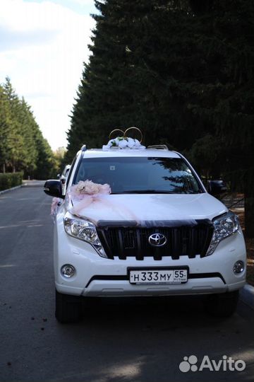 Лента украшение на свадебную машину