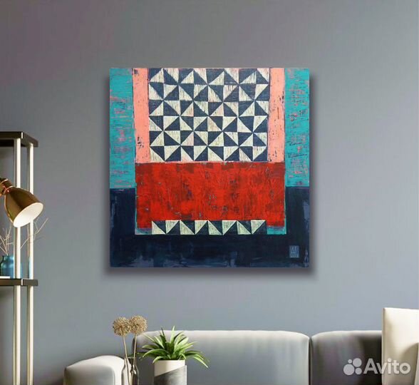 Абстрактные картины для интерьера современные