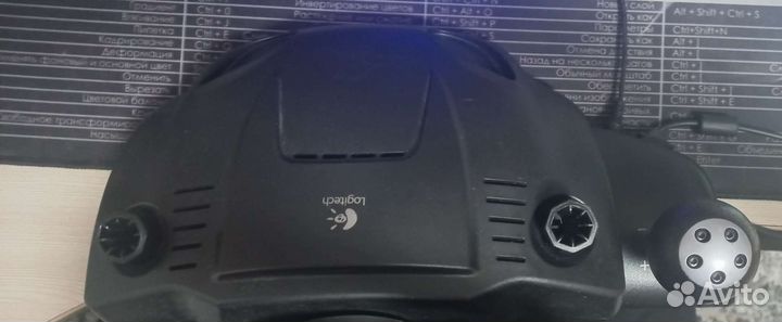 Игровой руль Logitech driving force gt
