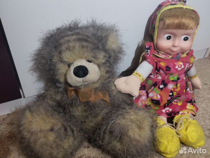 Маша и медведь для детской комнаты