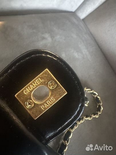 Chanel vip gift сумка на цепочке с сердечками