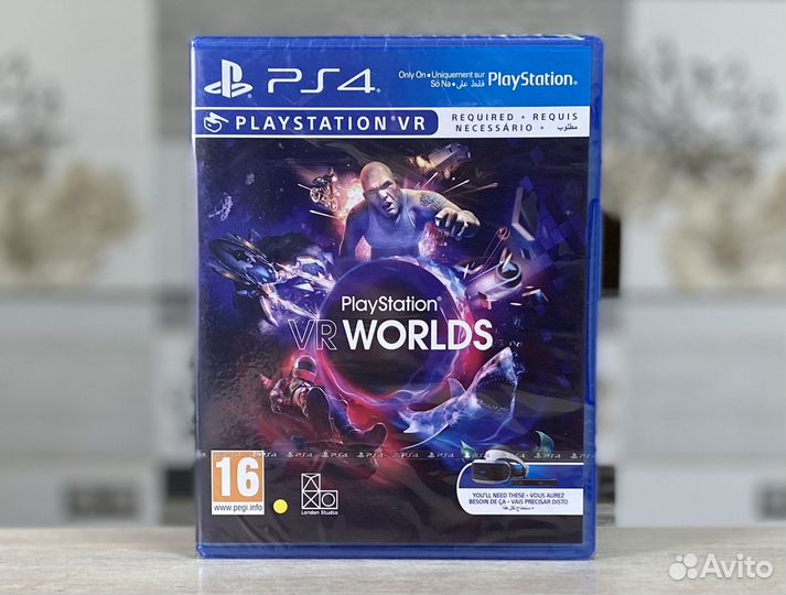 Playstation VR Worlds Sony Psvr Новый Диск, Рус