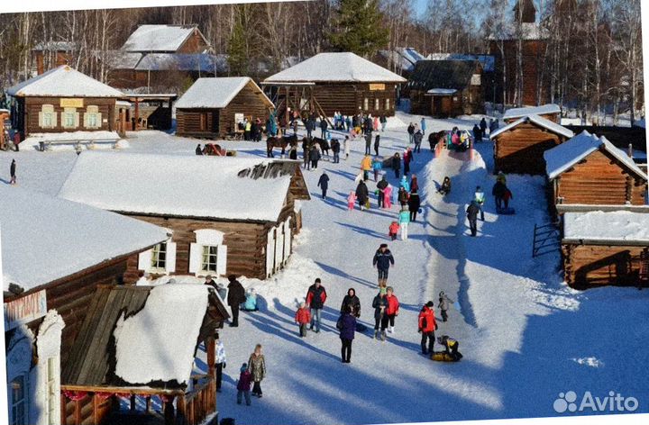 Тур зимний Байкал программа 5-9 дн