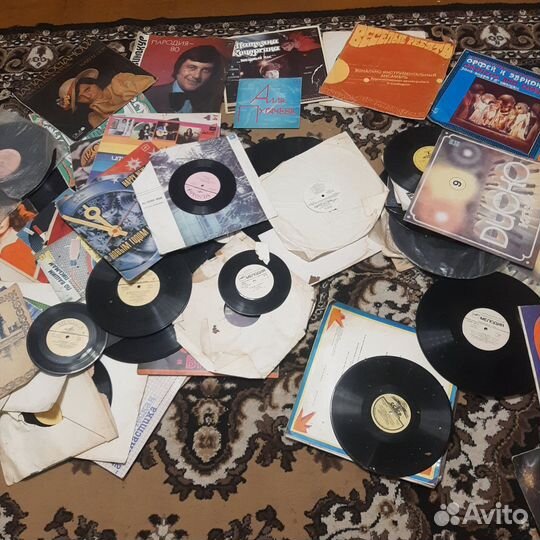 Виниловые пластинки СССР