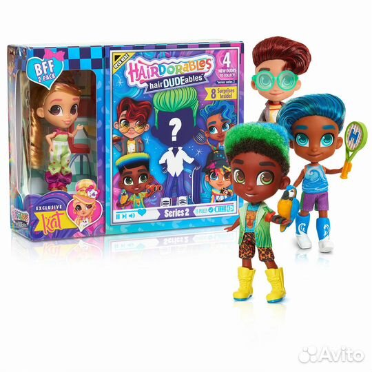 Новая Кукла Hairdorables Модная парочка, оригинал