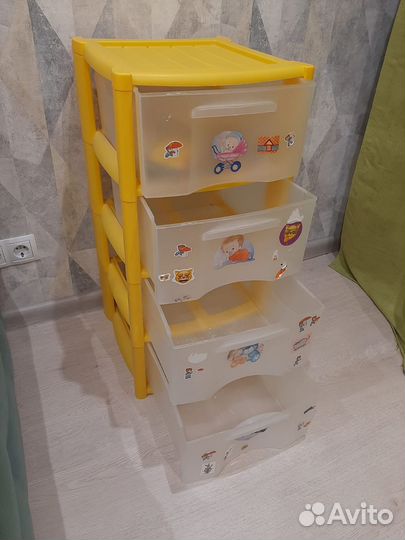 Комод пластиковый