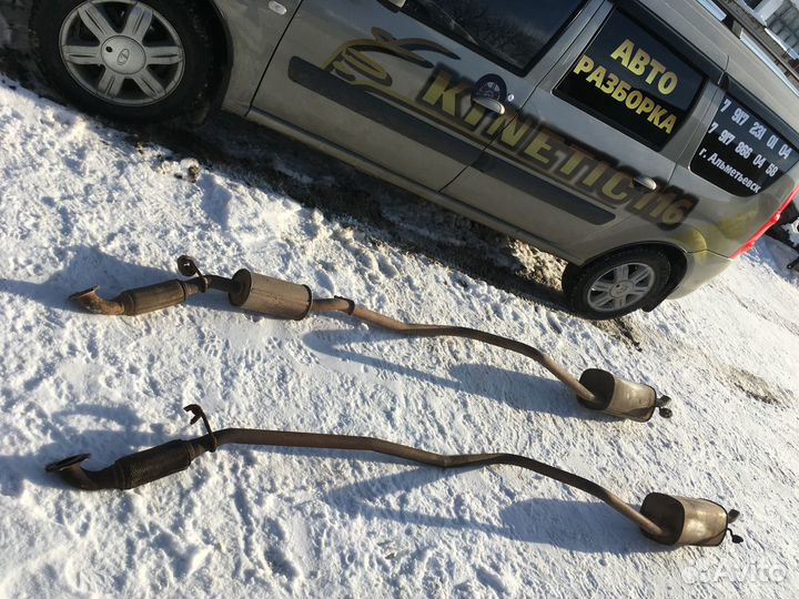 Глушитель Форд Фьюжн 1.4-1.6