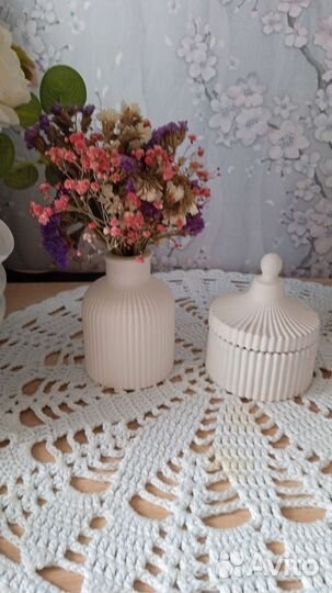 Шкатулки из гипса