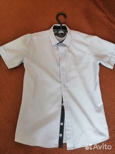 Рубашки школьные 128-140р