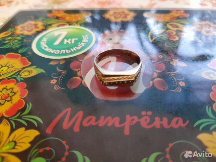 Печатка серебро 925