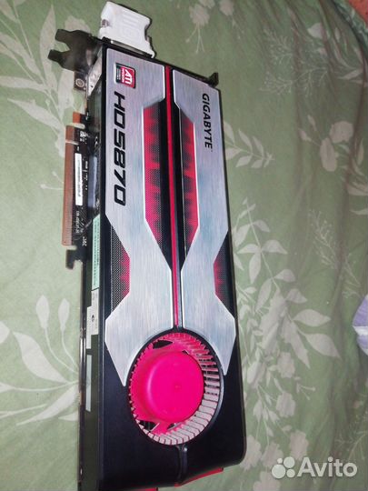 Видеокарта Ati Radeon pg HD 5870 1gb от Gigabyte