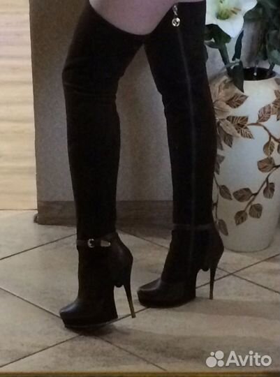 Ботфорты демисезонные, 35р