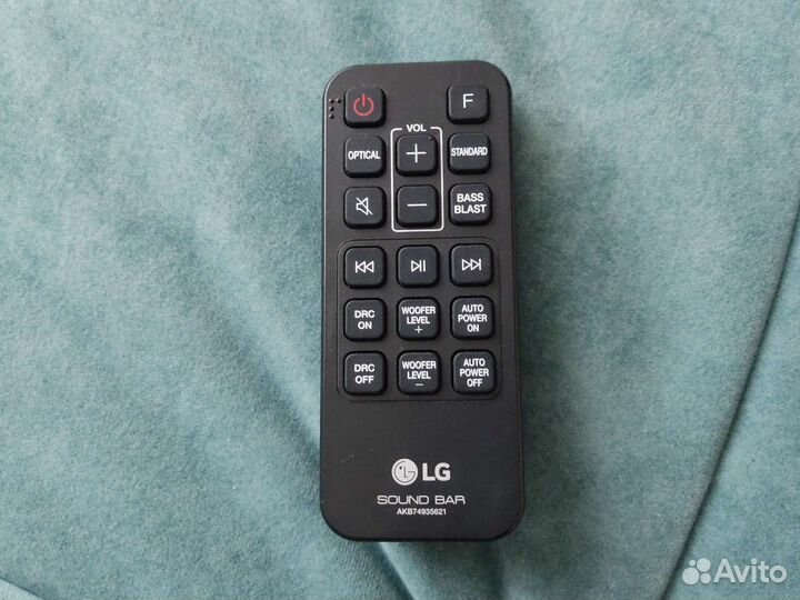 Пульт ду lg akb74935621 саунд бар элджи