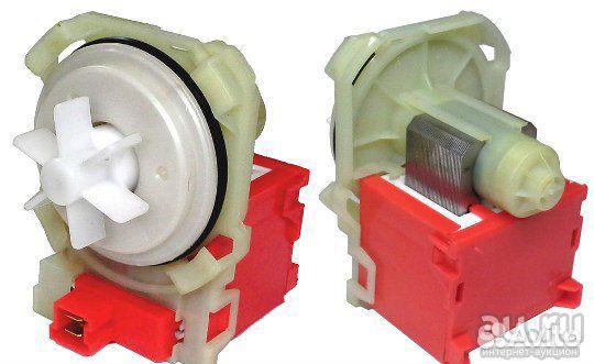 Насос стиральной машины copreci, 4 защелки