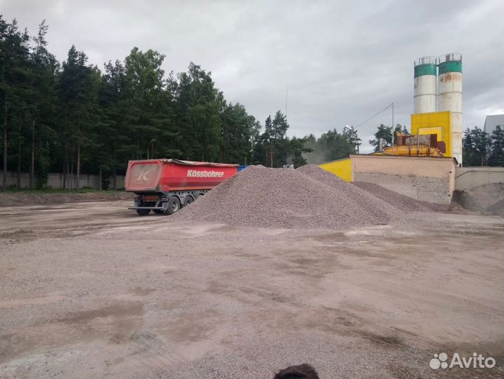 Щебень гранитный