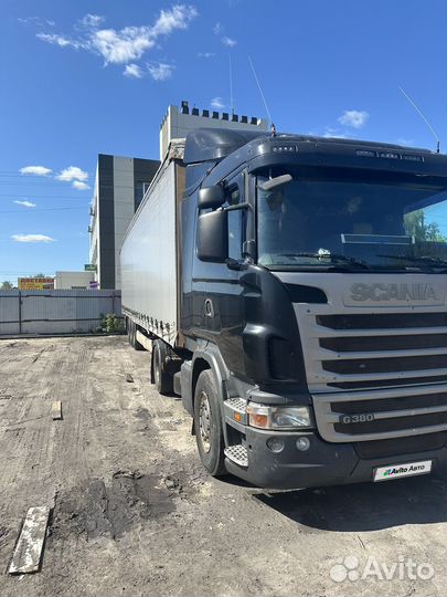 Scania G380LA с полуприцепом, 2010