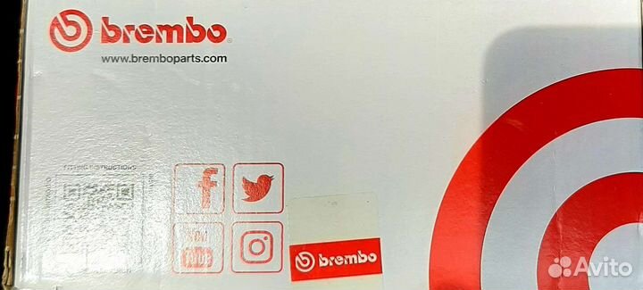 Колодки тормозные передние Камри