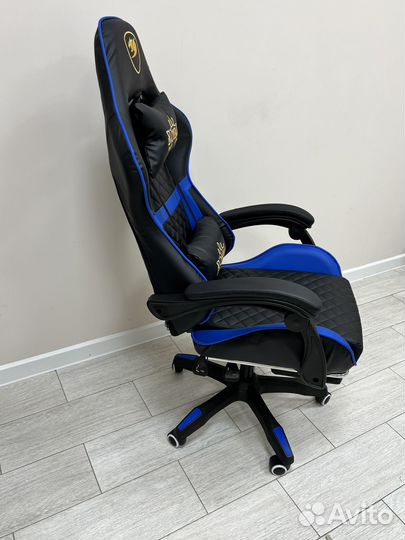 Игровое кресло с массажем поясницы