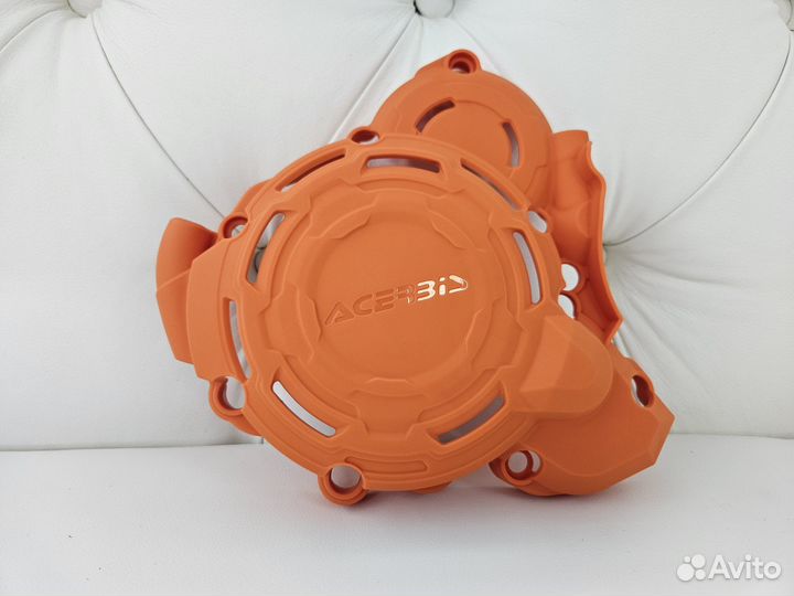 KTM Husqv EXC/TE 250/300 Acerbis оранжевые крышки