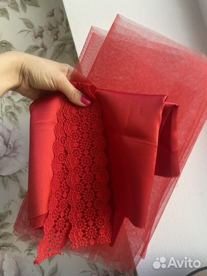 Ткань для пошива одежды 1 м на 30 см