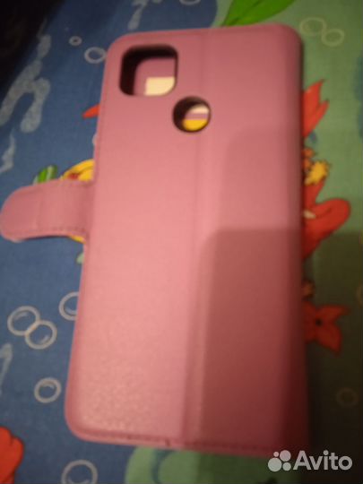 Лавандовый чехол для редми 9с