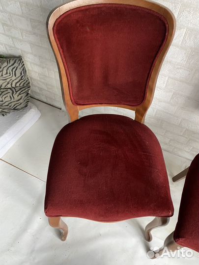 Стулья из дерева бу 3шт винтаж