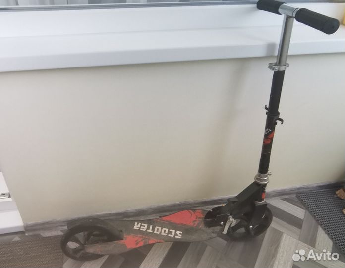 Самокат детский двухколесный бу