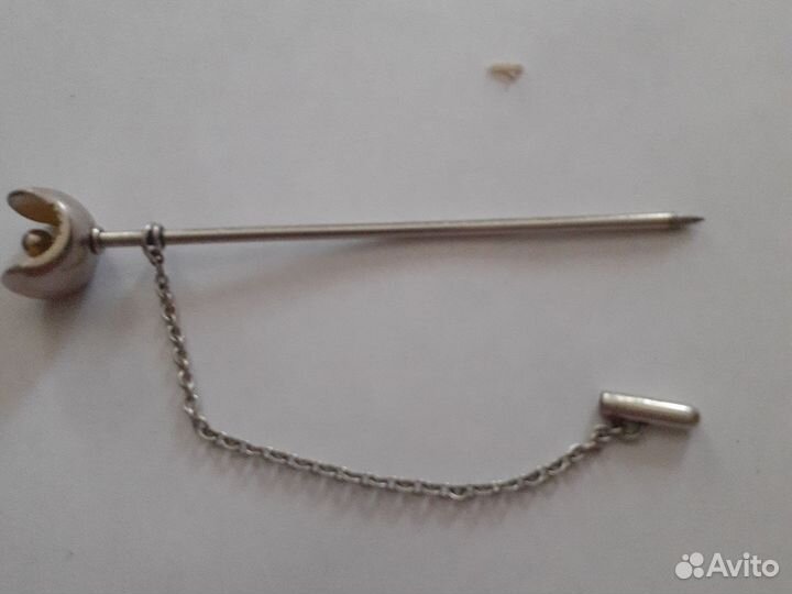 Заколка- булавка для одежды СССР