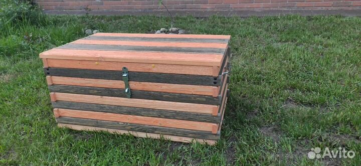 Сундук деревянный деревенский