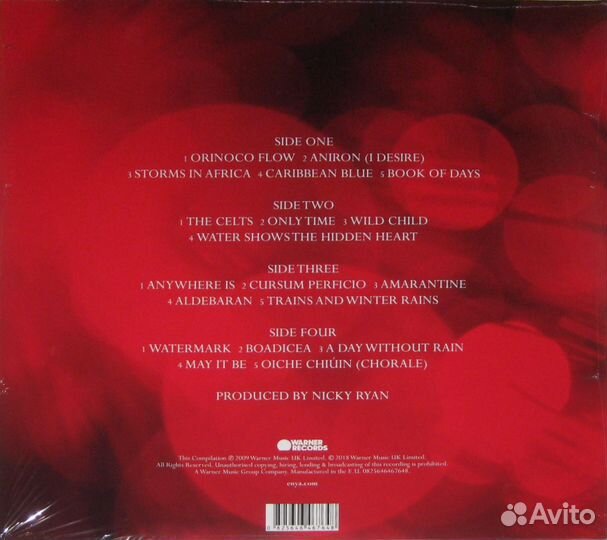 LP Enya – The Very Best Of 2LP - 2009 (2018) EU