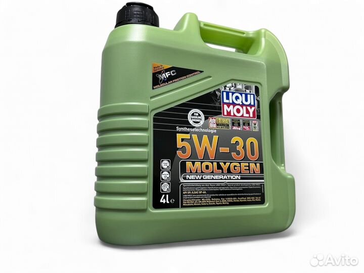 Масло моторное liqui moly molygen 5W40 4L