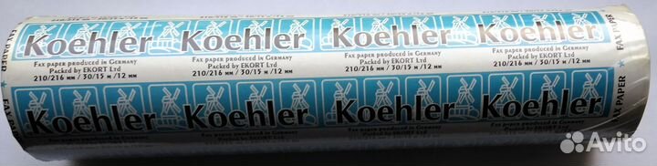 Термобумага Koehler для факсов