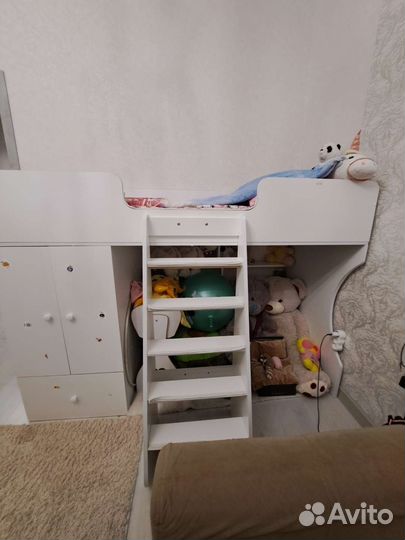 Детская кровать чердак