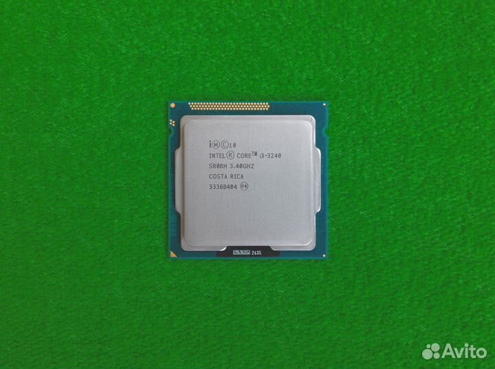 1155 Intel Core i3-3240 / 4 потока 3.4ghz